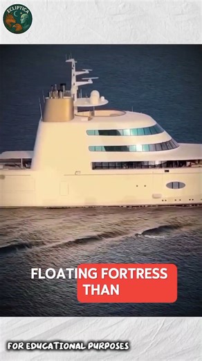 Motor Yacht A — The $300 Million Stealth Fortress of the Seas. #documentary #usashorts #fyp