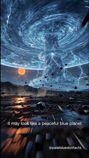 This is what a true alien planet looks like. 🚀 #universe #space #science #spacefacts #cosmos #astro