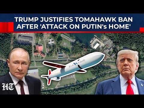 Putin's Home Attacked: Angry Trump Justifies Tomahawk Missile Ban On Ukraine After Strike| Russia