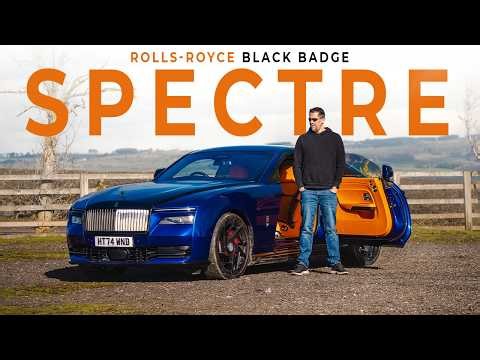 This £400,000 Electric Rolls-Royce Will Blow Your Mind | Black Badge Spectre