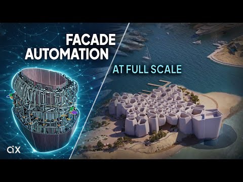 Full Automation of a Complex Façade | RED SEA Computational Workflow
