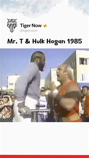 Mr. T & Hulk Hogan 1985