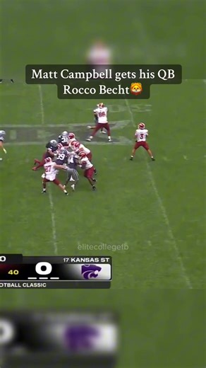 Rocco Becht Joins Penn State Football Team