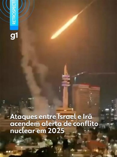#Retrospectiva2025 - Novos confrontos entre Irã e Israel marcaram o ano, com ataques diretos e troca de acusações. Após um período de tensão, ambos os governos declararam vitória. Relembre esses e outros acontecimentos que marcaram o ano no #g1 clicando em 'leia o artigo'. #Israel #Irã #conflitos