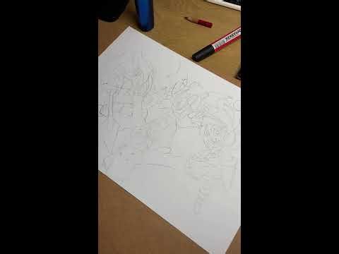 Anime Drawing LIVE 🎨 | Relaxing Anime Art Stream + Alcohol Markers (Full Process) ASMR