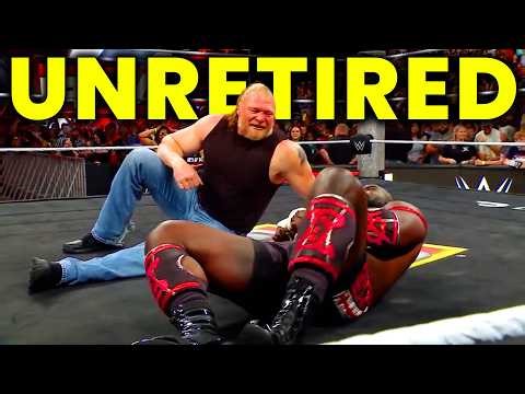 WWE RAW...BROCK LESNAR RETURNS...OBA FEMI INJURED...ROMAN REIGNS TRIBAL COMBAT...CM PUNK UPDATE...