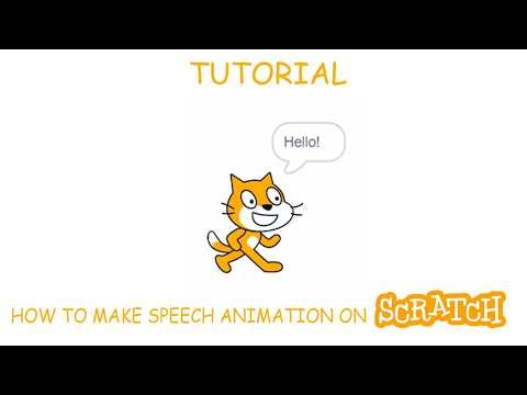 TUTORIAL HOW TO MAKE SPEECH ANIMATION ON SCRATCH
