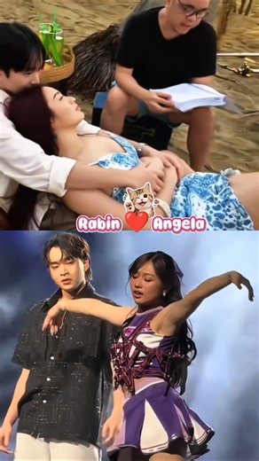 Rabin and Angela Moments 😍✨ #rabinangeles #rabgel #angelamuji #datingalysperez #angmutyangsectione
