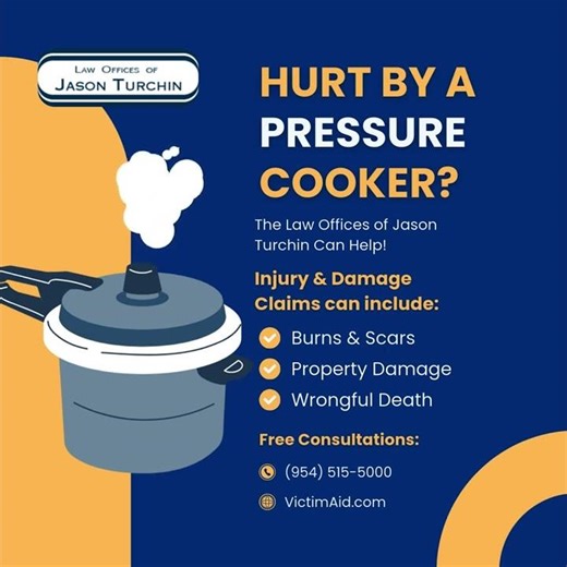 Hurt by a Pressure Cooker?