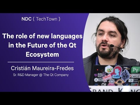 The role of new languages in the Future of the Qt Ecosystem - Cristián Maureira-Fredes