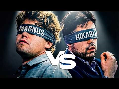 World #1 FACES World No #2 in BLINDFOLD Chess Match | Magnus Carlsen vs. Hikaru Nakamura