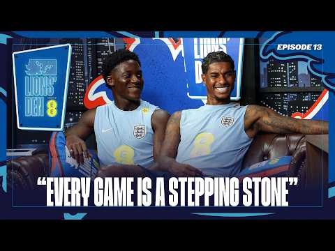 It's Kobbie Mainoo and Marcus Rashford's turn to join the Den! | Ep. 13 | Lions' Den Connected by EE