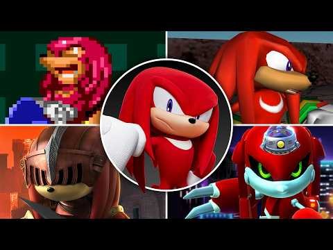 All Knuckles the Echidna Battles in Sonic Games [4K 60FPS]