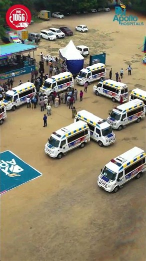 1066 Smart ACLS Ambulances | ICU-Level Emergency Care on Wheels | Apollo Hospitals