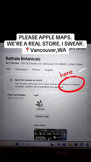 Bathala Botanicals location not on Apple Maps? How to get your local shop verified