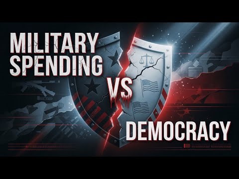 Military Spending vs Democracy Index by Country 2006-2025