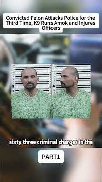 Convicted Felon Attacks Police for the 3rd Time | K9 Runs Amok & Injures Officers — Part 1