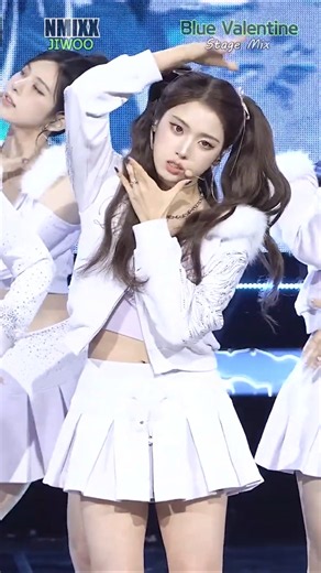 🩵NMIXX(엔믹스)🩵Blue Valentine🩵JIWOO(지우)🩵_Stage Mix(교차 편집) #NMIXX #Blue Valentine #JIWOO #엔믹스 #지우