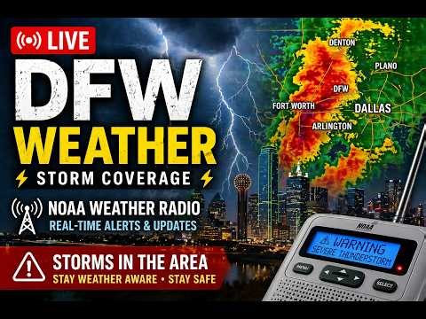 DFW Weater with NOAA Weather Radio