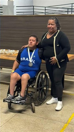 minha primeira medalha de muitas que virão