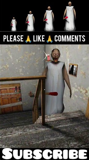 😱 Baby Granny → Giant Monster 👿 EvolutionWorld’s Craziest Horror growth small to large #short #game