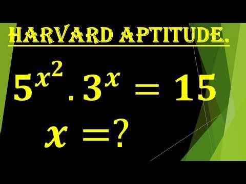 Harvard Entrance Aptitude Test | Can You Solve This Harvard Math Problem Without Stress?