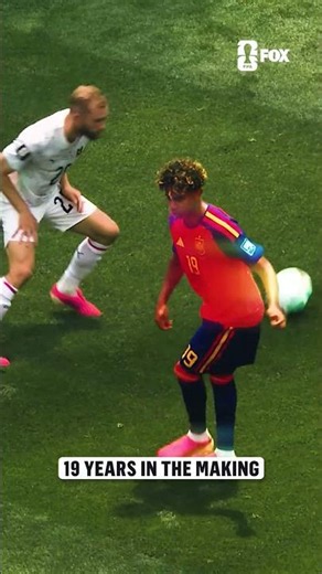 Messi and Yamal both wearing the same number in their FIFA World Cup debut and now today