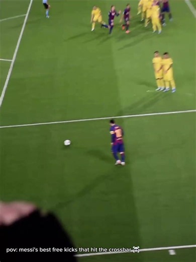 Messi free kick almost goal: the last one would shock the world