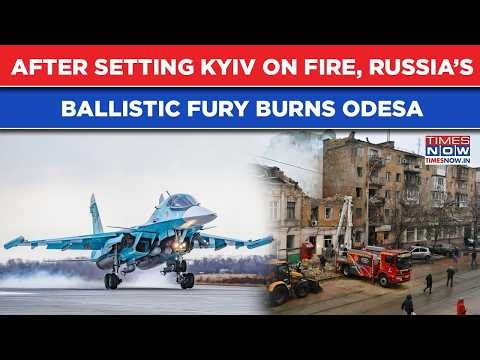Russia Ballistic Missile Fury Burns Odesa After Setting Kyiv On Fire To Avenge Ukraine Drone Attacks