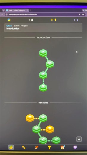 Learn coding like a game #coding #programming #python