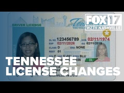 New Tennessee noncitizen driver’s licenses begin Jan. 1