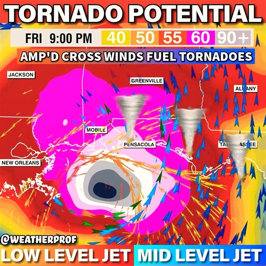 Isaias’ Big Tornado Threat! This explains why & where