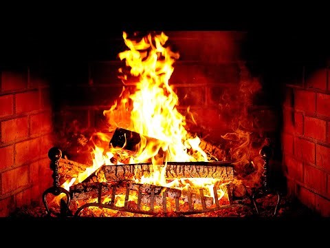 🔥 Fireplace 4K (12 HOURS). Cozy Fireplace with Burning Logs and Crackling Fire Sounds