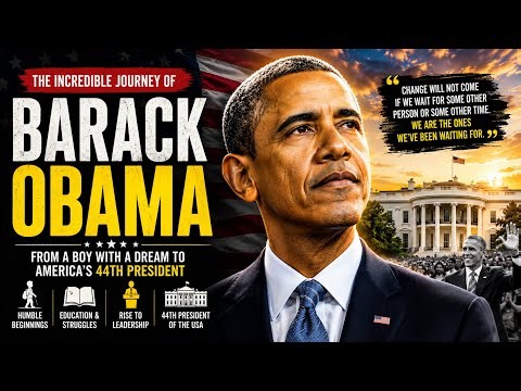 Barack Obama Biography: From Childhood to 44th President of the USA | His Incredible Life Story