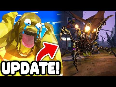 I Built a FREAK GOOP MONSTER in the NEW STEAMPUNK CRAFTING UPDATE! (Animal Company VR)