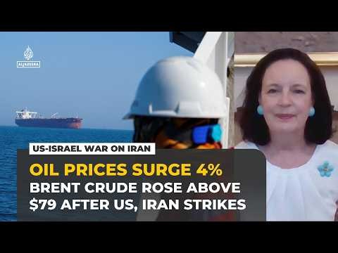 Oil prices surge as US, Iran trade strikes over Strait of Hormuz