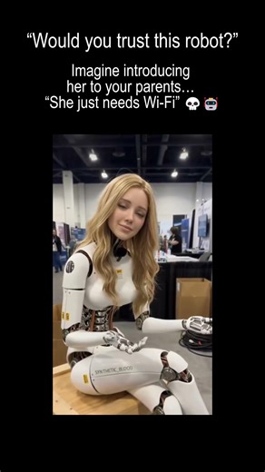 “Having a Robot Girlfriend: Cool or Creepy?” #realrobot