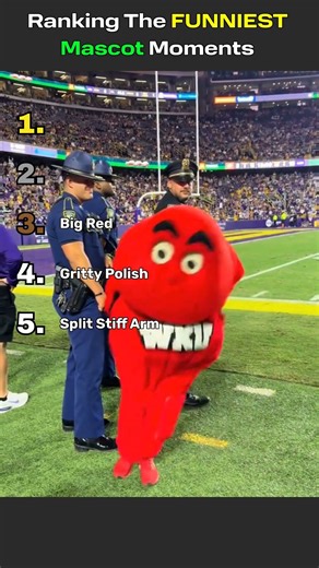 Ranking The FUNNIEST Mascot Moments