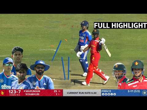 India vs Zimbabwe 1st T20 Full Match Highlights 2026, Ind vs Zim 1st T20 Match Full Highlights 2026