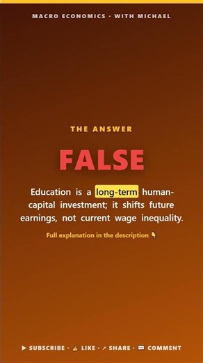 Income Inequality — Policy Effects: True, False or Uncertain? #Shorts