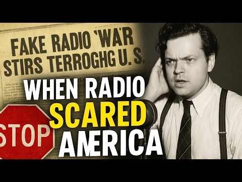 When Radio Scared America | 1938 Alien Panic True Story