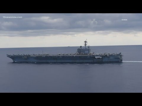 USS George H. W. Bush to deploy Tuesday from Naval Station Norfolk