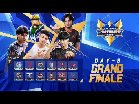 [🔴LIVE] VLIFE ESPORTS CHAMPIONSHIP S-8 | GRAND FINALE DAY-2 | FREE FIRE @raadvaiyt829 @Blade_On_Top