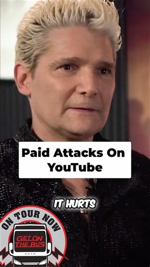 Corey Feldman Says People Are PAID to Trash Him on YouTube! #coreyfeldman