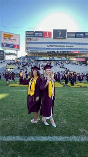 From cap tassels to victory poses, students stepped into the glambot and made their #ASUgrad moment absolutely cinematic. ✨ Check out what it looks like when slow motion meets commencement magic. 🎓 | Arizona State University