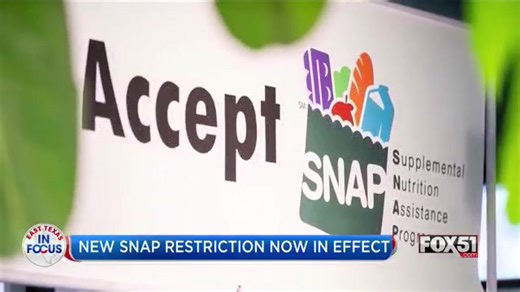 In focus: How SNAP food restrictions may affect East Texas