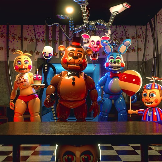 FNAF Now vs Then | five night at freddy