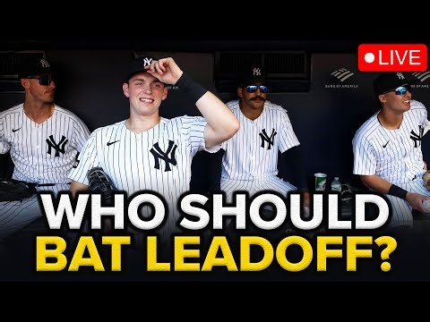 LIVE: Proposing a new Yankees lineup for 2026