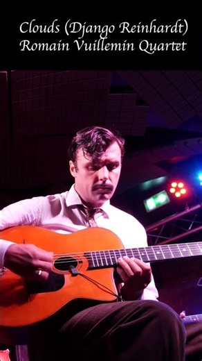 Django Reinhardt tribute in Paris with the Romain Vuillemin Quartet
