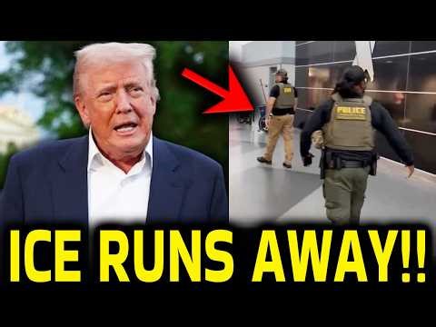 ICE Agents RUN AWAY As Trump Airport Plan FAILS